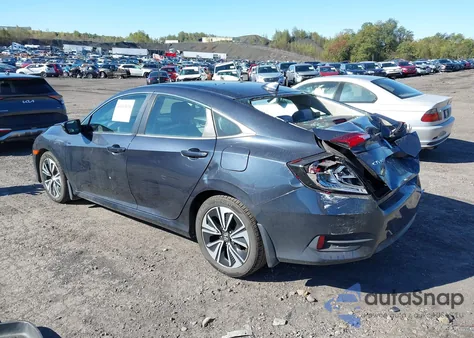 2017 Honda Civic Ex-T z USA, uszkodzony, nr VIN 2HGFC1F34HH646448